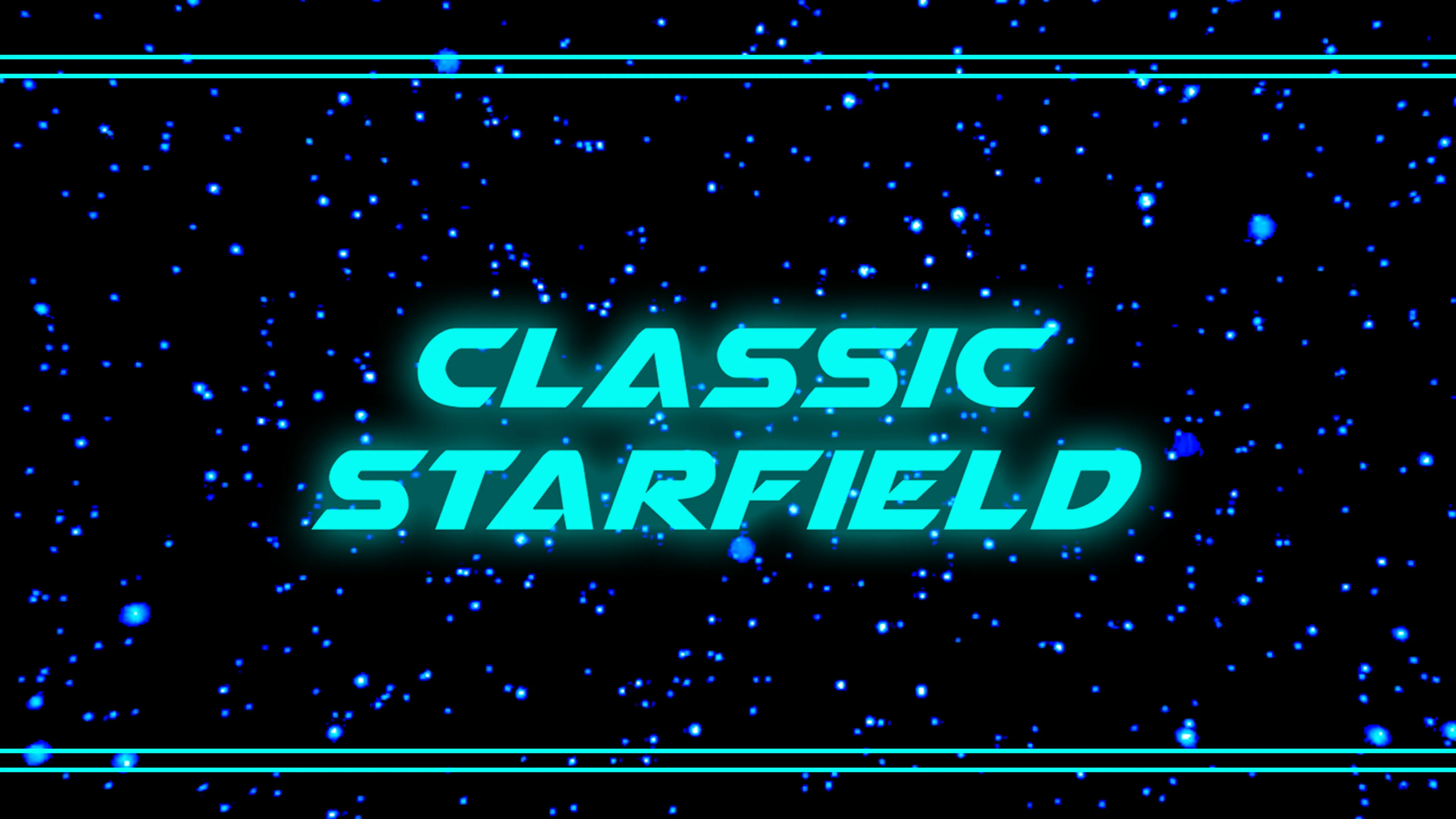 Classic Starfield poster